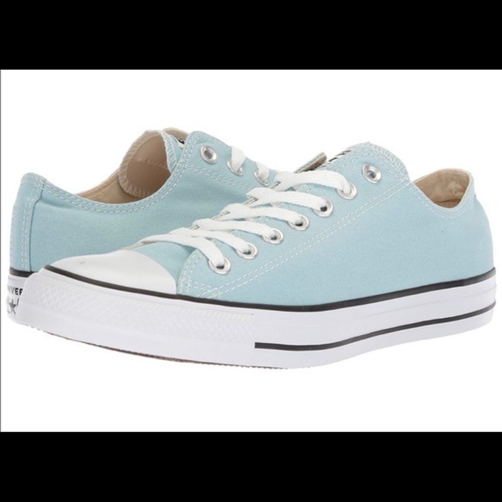 *SOLD* Teal Converse Low-Tops - Picture 8 of 8